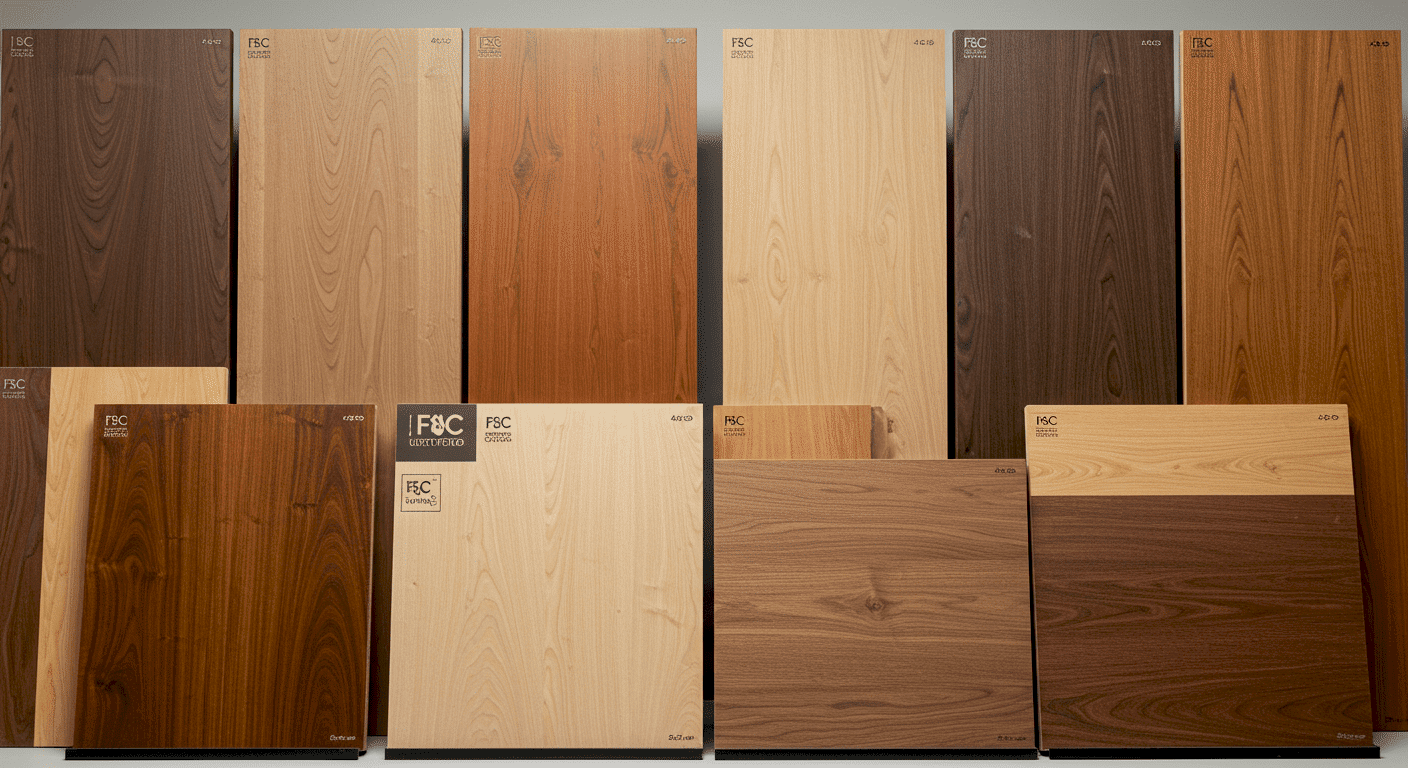 Sürdürülebilir ahşap malzemeler